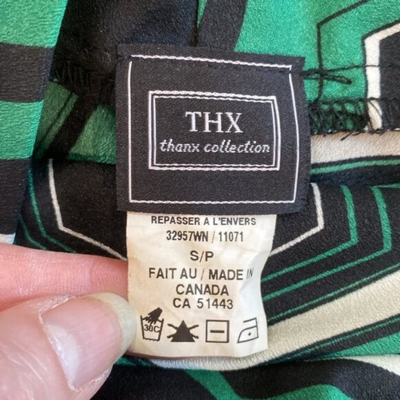 thx thanks collection Sleeveless Blouse Size Small - Picture 10 of 11